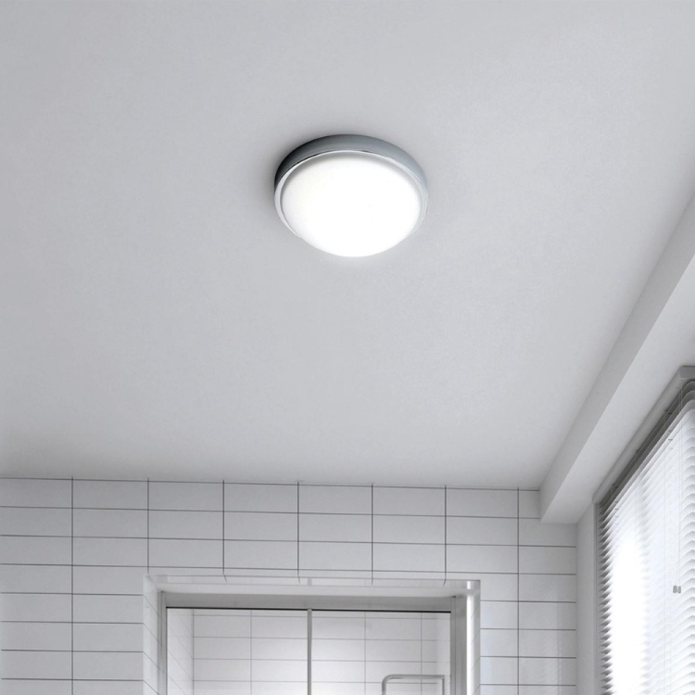 Close up product lifestyle image of the HIB Momentum LED Ceiling Light